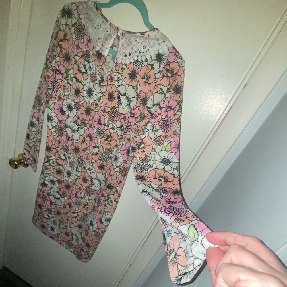 Alison Andrews | Women/Junior Dress | Small | Floral | Midi | Stretch | NWT - Picture 4 of 13